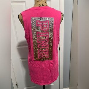 PINK sleeveless top